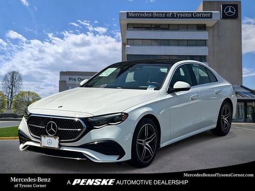 Polar White 2025 Mercedes-Benz E-Class E 350