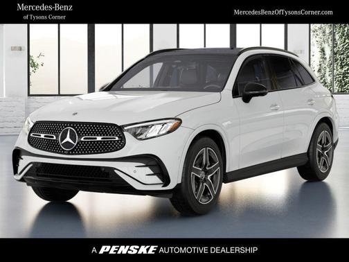 Polar White 2026 Mercedes-Benz GLC 300 4MATIC