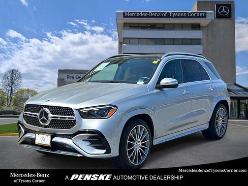 Cirrus Silver Metallic 2024 Mercedes-Benz GLE 450 4MATIC