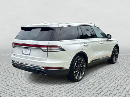 PRISTINE WHITE MET 3C 2024 Lincoln Aviator Reserve AWD