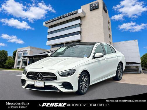Polar White 2022 Mercedes-Benz E-Class 4MATIC