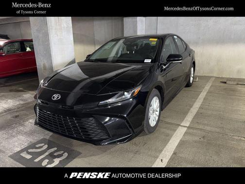 Midnight Black Metallic 2025 Toyota Camry LE
