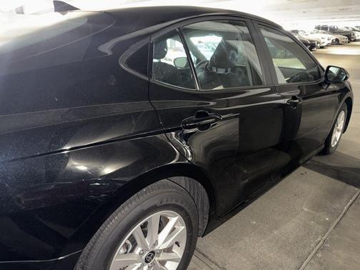 Midnight Black Metallic 2025 Toyota Camry LE