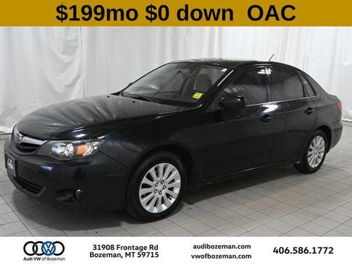 Obsidian Black Pearl 2010 Subaru Impreza 2.5 i Premium