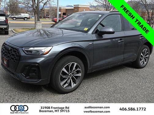 Daytona Gray Pearl Effect 2024 Audi Q5 45 S line Premium