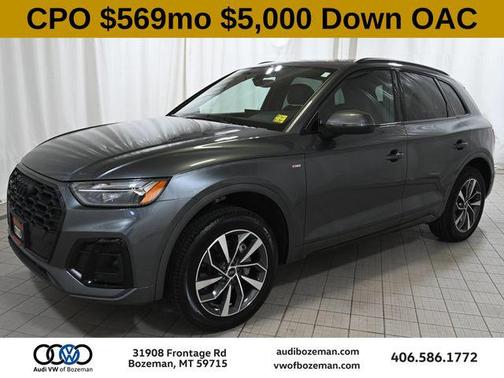 Daytona Gray Pearl Effect 2024 Audi Q5 45 S line Premium