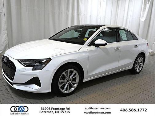 Arkona White 2025 Audi A3 Premium