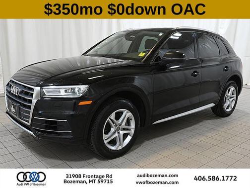 Black 2018 Audi Q5 2.0T Premium