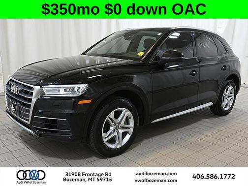 Black 2018 Audi Q5 2.0T Premium