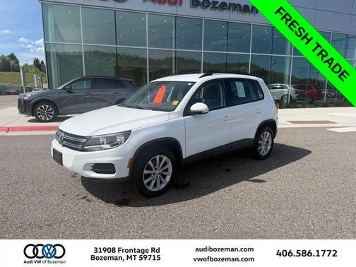 Pure White 2017 Volkswagen Tiguan 2.0T S
