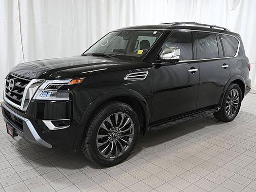 Super Black 2024 Nissan Armada Platinum 4WD