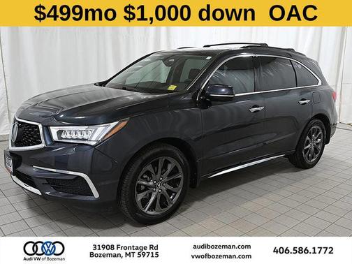 Gunmetal Metallic 2019 Acura MDX 3.5L w/Technology Package