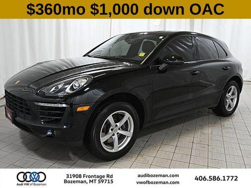 Black 2018 Porsche Macan Macan