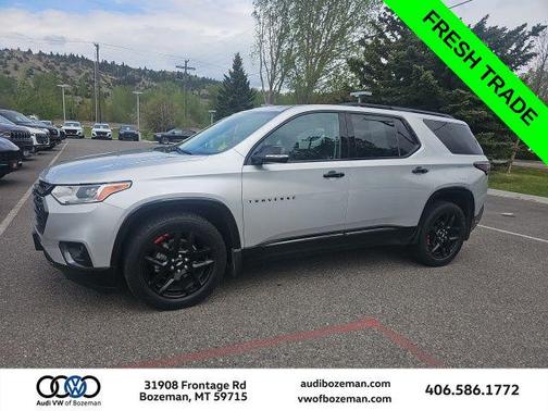 Silver Ice Metallic 2018 Chevrolet Traverse Premier