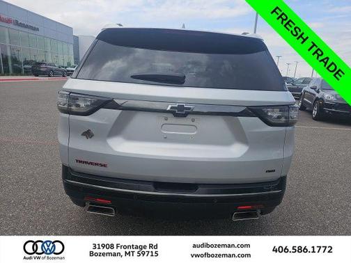 Silver Ice Metallic 2018 Chevrolet Traverse Premier