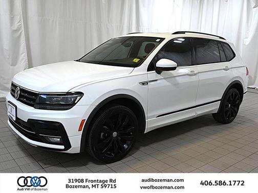 Pure White 2021 Volkswagen Tiguan 2.0T SEL R-Line 4MOTION