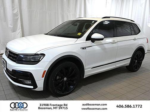 Pure White 2021 Volkswagen Tiguan 2.0T SEL R-Line 4MOTION
