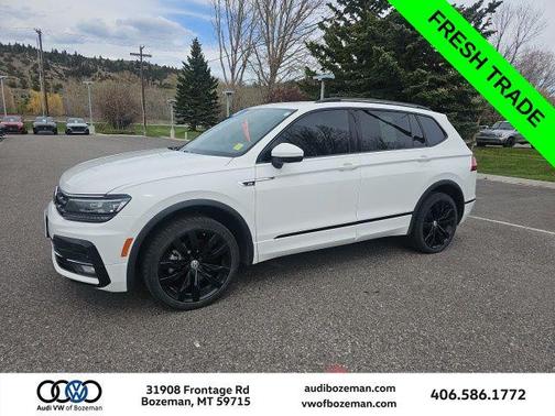 Pure White 2021 Volkswagen Tiguan 2.0T SEL R-Line 4MOTION
