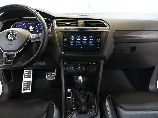 Pure White 2021 Volkswagen Tiguan 2.0T SEL R-Line 4MOTION