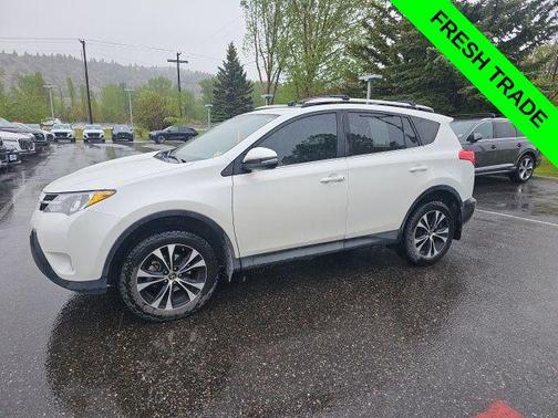 Blizzard Pearl 2015 Toyota RAV4 Limited
