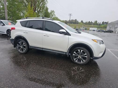 Blizzard Pearl 2015 Toyota RAV4 Limited