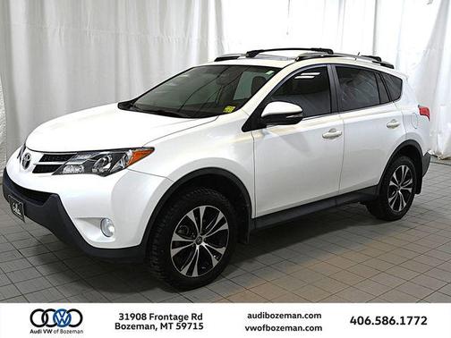 Blizzard Pearl 2015 Toyota RAV4 Limited