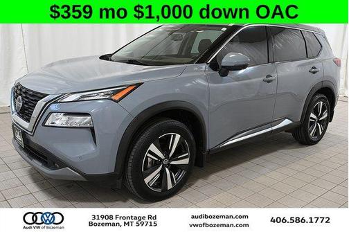 Boulder Gray Pearl 2021 Nissan Rogue SL
