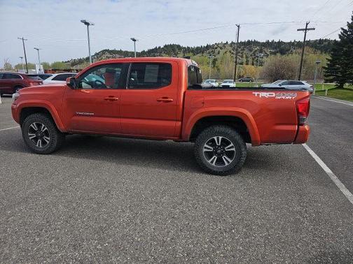 Inferno Red 2017 Toyota Tacoma TRD Sport