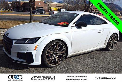 Glacier White Metallic 2023 Audi TTS TFSI quattro S tronic