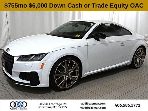 Glacier White Metallic 2023 Audi TTS TFSI quattro S tronic