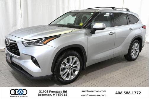 Celestial Silver Metallic 2021 Toyota Highlander Limited