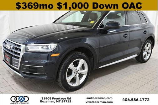 Moonlight Blue Metallic 2020 Audi Q5 45 Premium