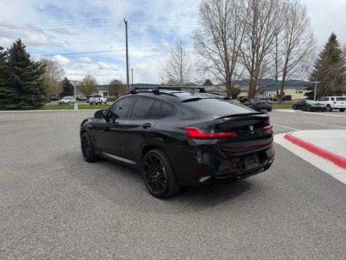 Black Sapphire Metallic 2025 BMW X4 M AWD