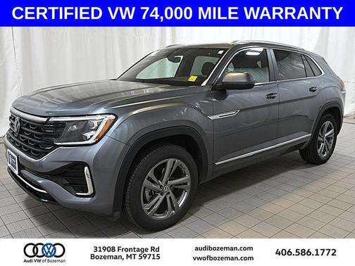 Platinum Gray Metallic 2024 Volkswagen Atlas Cross Sport 2.0T SEL