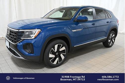 mountain lake blue metallic 2026 Volkswagen Atlas Cross Sport 2.0T SEL