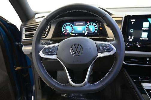 mountain lake blue metallic 2026 Volkswagen Atlas Cross Sport 2.0T SEL