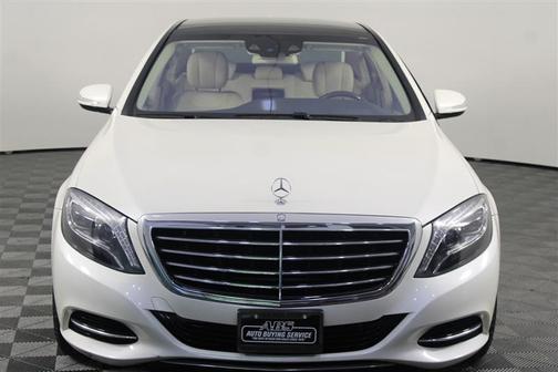 designo Diamond White 2015 Mercedes-Benz S-Class S 550