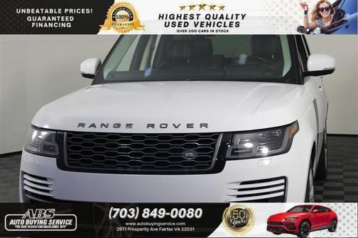 2018 Land Rover Range Rover 3.0L Supercharged HSE