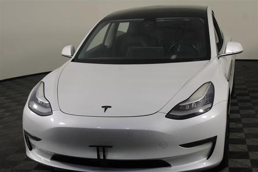 Pearl White Multi-Coat 2020 Tesla Model 3 Long Range