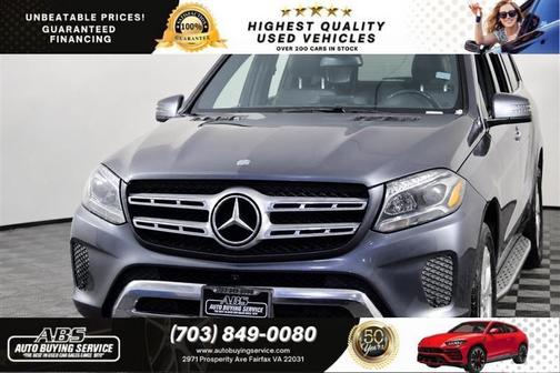 Gray 2017 Mercedes-Benz GLS 450 4MATIC