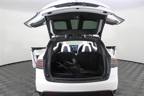 Pearl White Multi-Coat 2022 Tesla Model X Dual Motor All-Wheel Drive