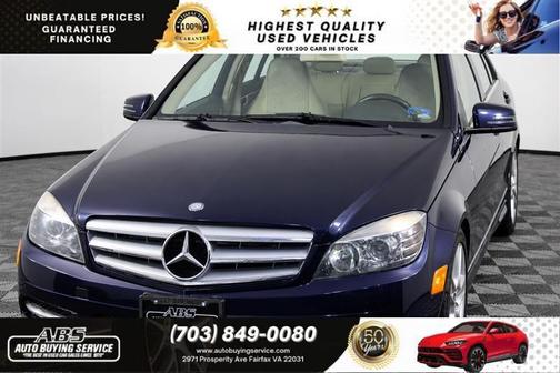 Blue 2011 Mercedes-Benz C-Class C 300