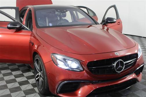 designo Cardinal Red Metallic 2018 Mercedes-Benz AMG E 63 S 4MATIC