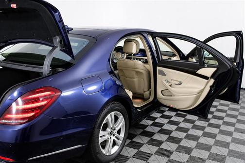 Lunar Blue Metallic 2019 Mercedes-Benz S-Class 4MATIC