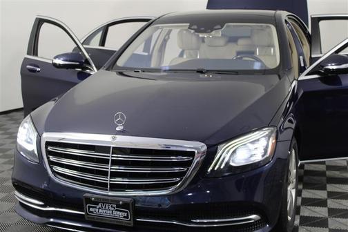 Lunar Blue Metallic 2019 Mercedes-Benz S-Class 4MATIC