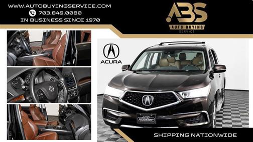 Brown 2018 Acura MDX 3.5L w/Technology Package