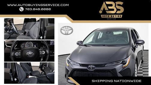 Black Sand Pearl 2022 Toyota Corolla LE