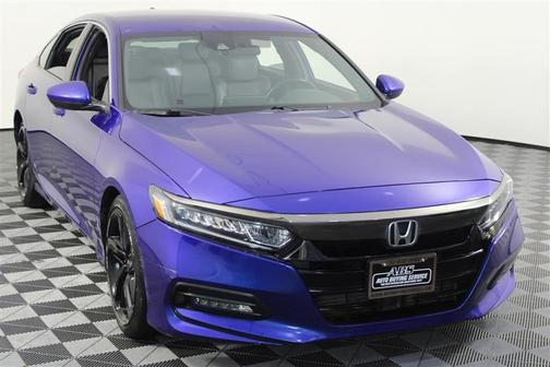 Crystal Black Pearl 2018 Honda Accord Sport