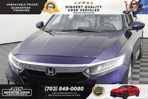 Obsidian Blue Pearl 2019 Honda Accord LX