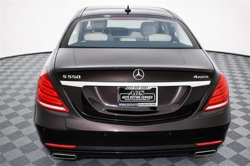 Black 2015 Mercedes-Benz S-Class 4MATIC